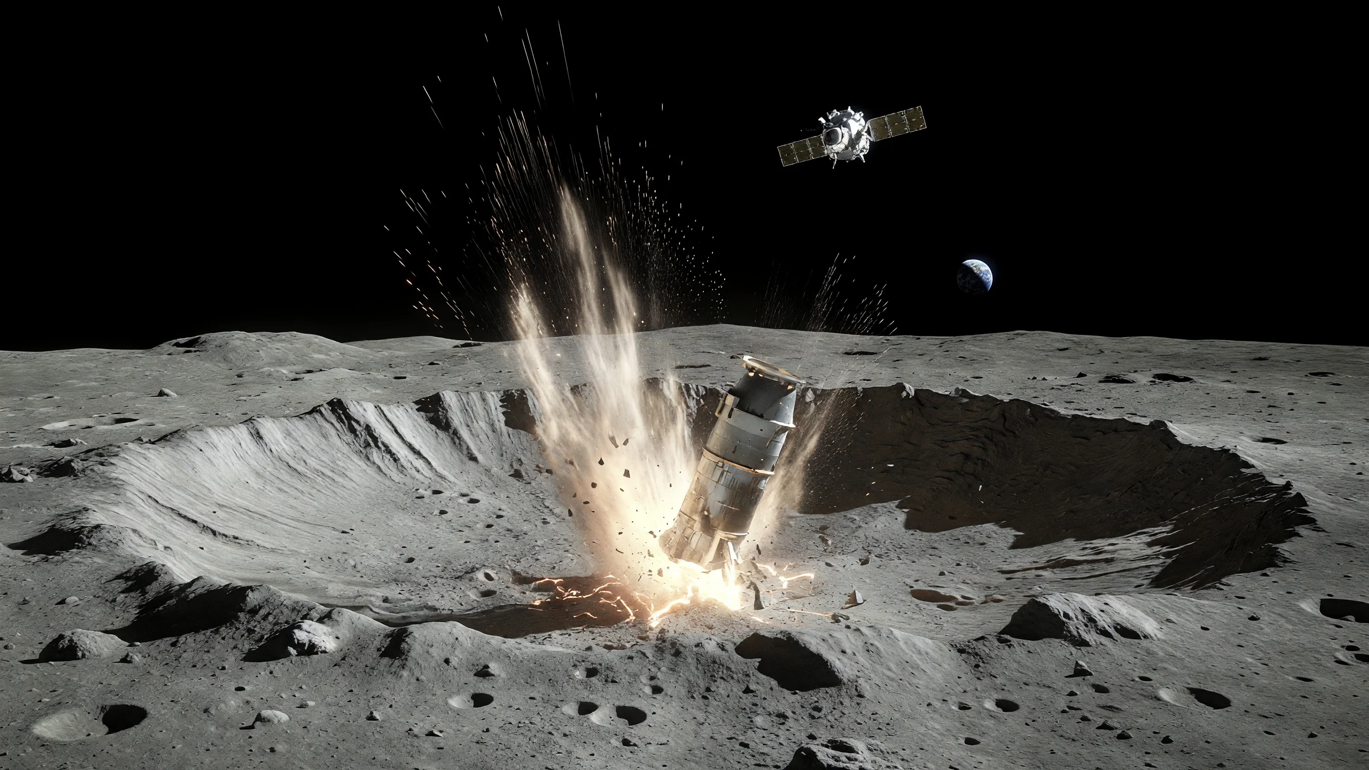 Un étage de Falcon 9 vise la Lune : l’accident orbital qui devient une expérience scientifique